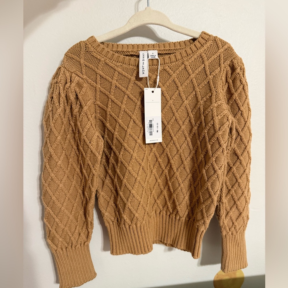 Janie and Jack Cable Knit Sweater - Picture 2 of 3